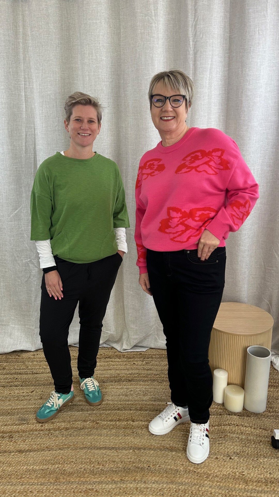 style items clothing on different bodies